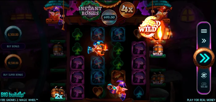 Fire Gnomes 2 Magic Wheel - tabelul simbolurilor